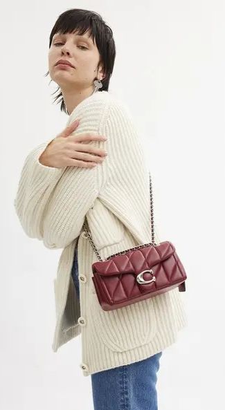 LATEST COACH QUILTED TABBY