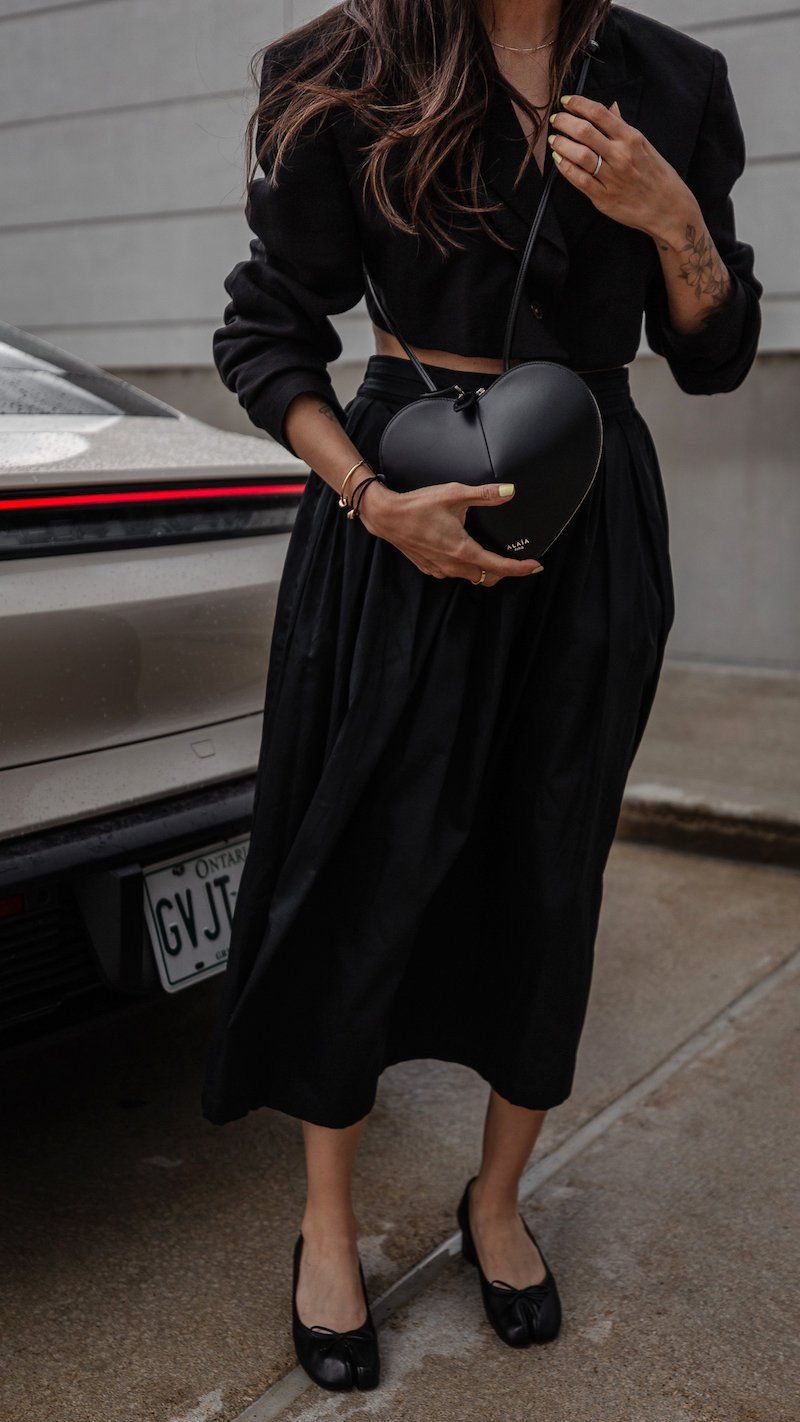 ALAIA heart-shaped SLING