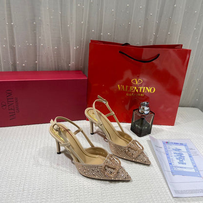 STUDDED VAL HEELS