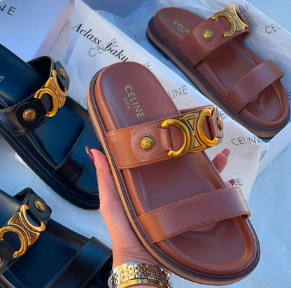 CEL TWO STRAP SLIDES