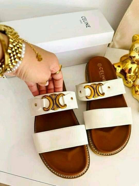 CEL TWO STRAP SLIDES
