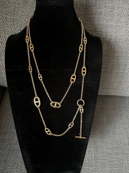 HERM farandole rope necklace