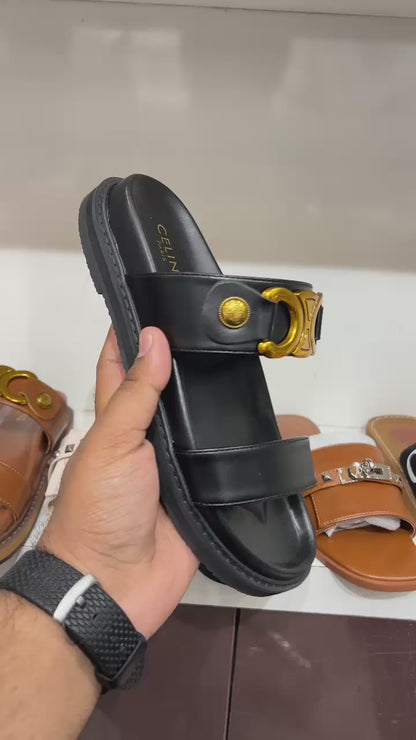 CEL TWO STRAP SLIDES