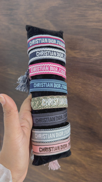 DIOR CD THREAD BRACELET
