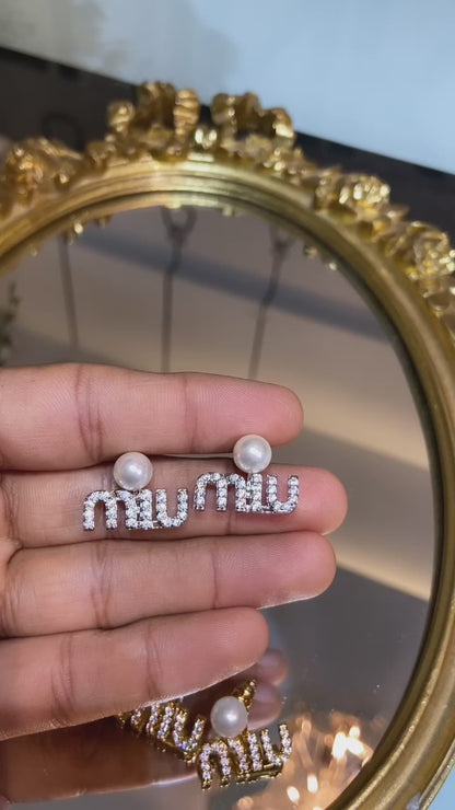 MIU MIU EARRINGS