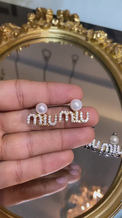 MIU MIU EARRINGS