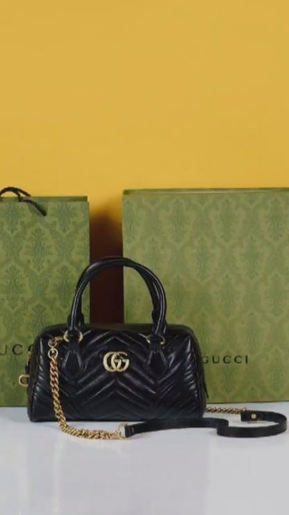 GG LIMITED EDITION UNISEX TOP HANDLE SPEEDY BAG