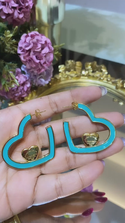 TIFF HEART HOOPS