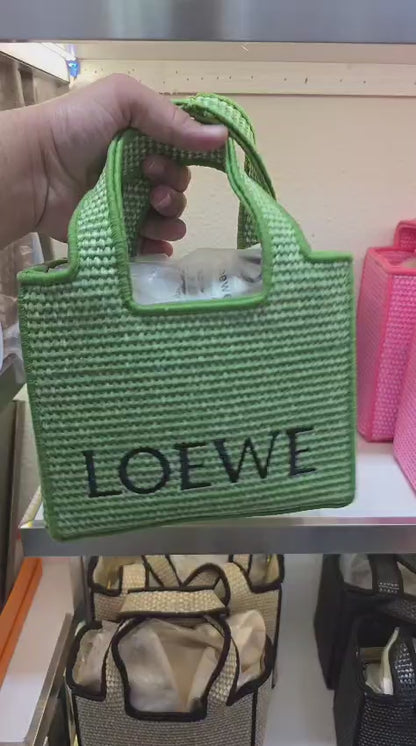 LOEWE RAFFIA TOTE