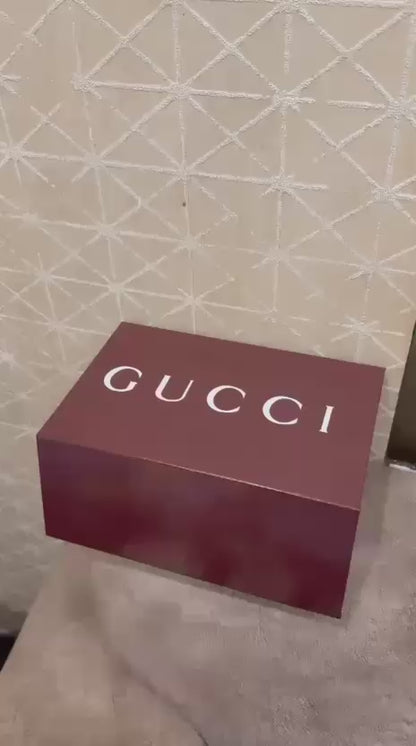 GG Dionysus super mini bag in metallic leather