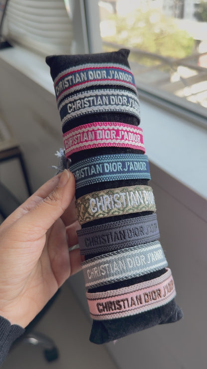 DIOR CD THREAD BRACELET