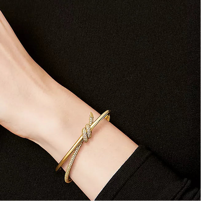 Tiff knot bracelet
