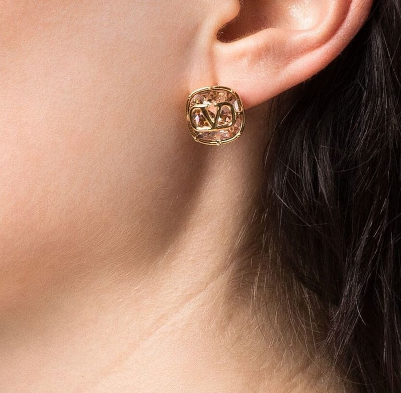 VAL CRYSTAL mini studs  (COLOURS AVAILABLE)