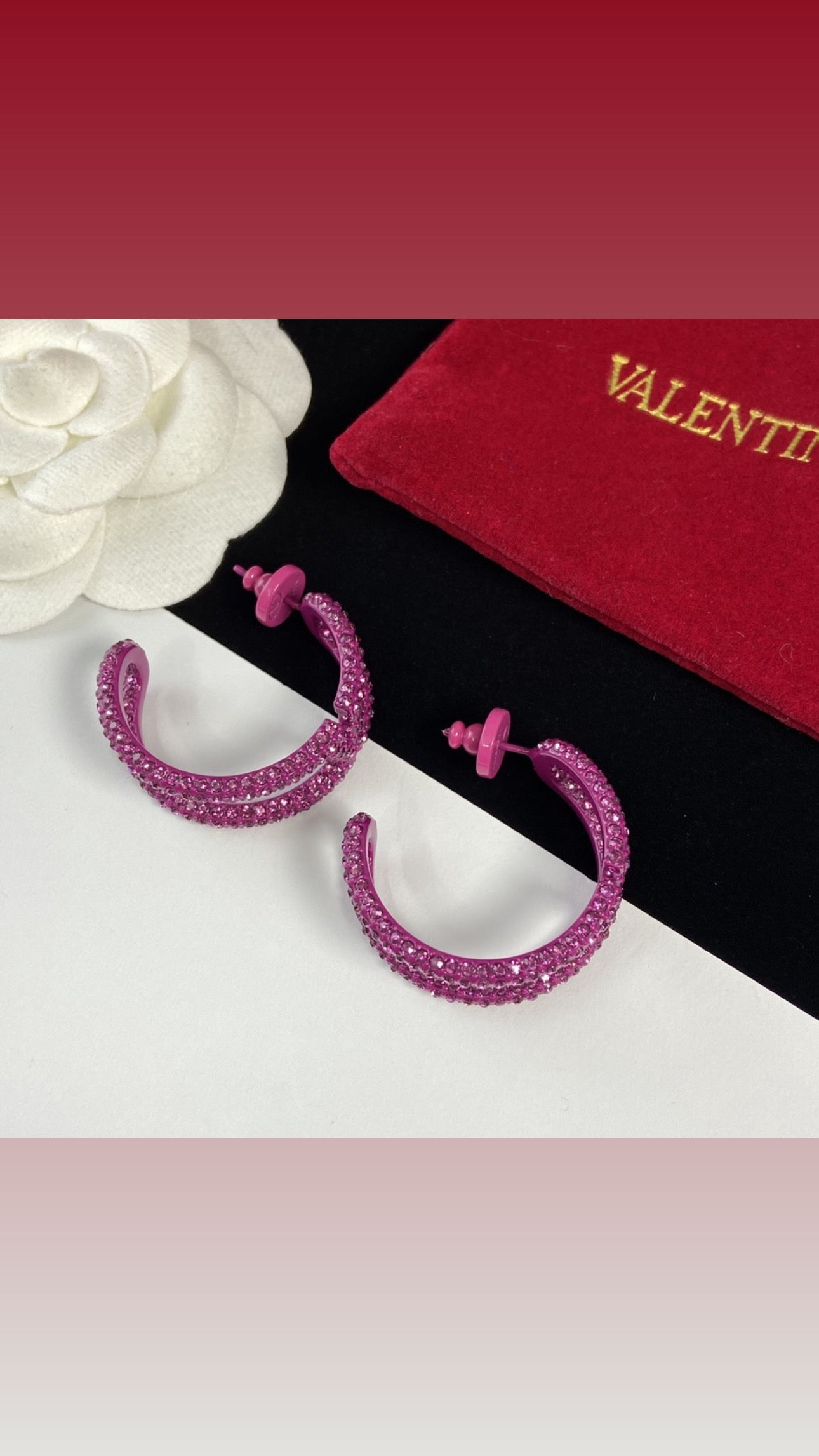 Val purple/pink  hoops