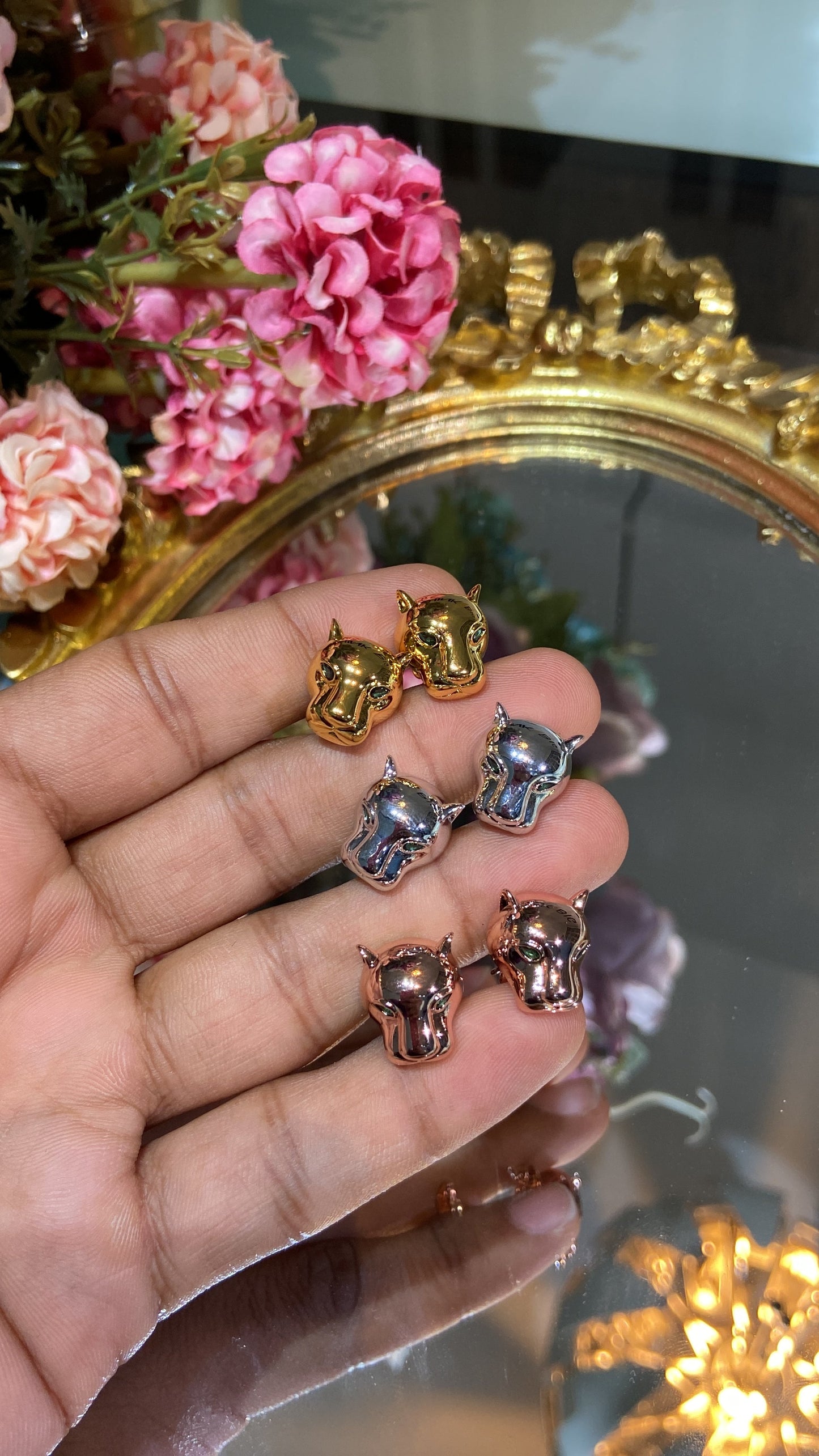 Panther Earrings