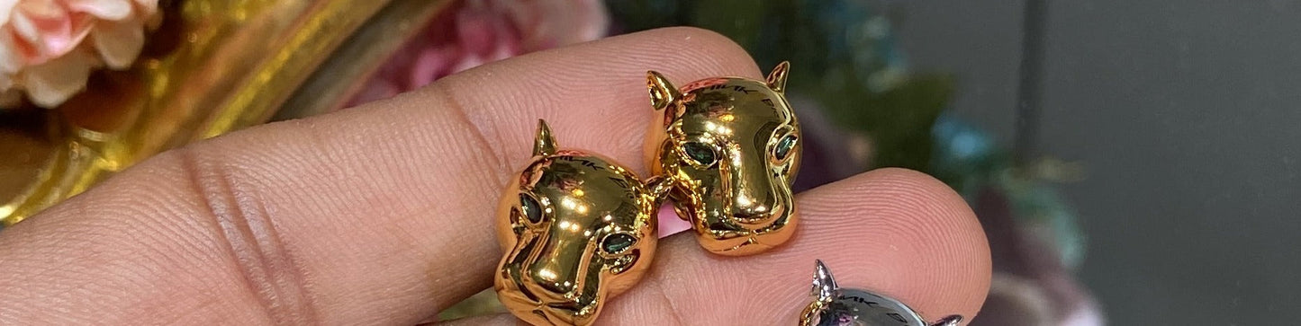 Panther Earrings
