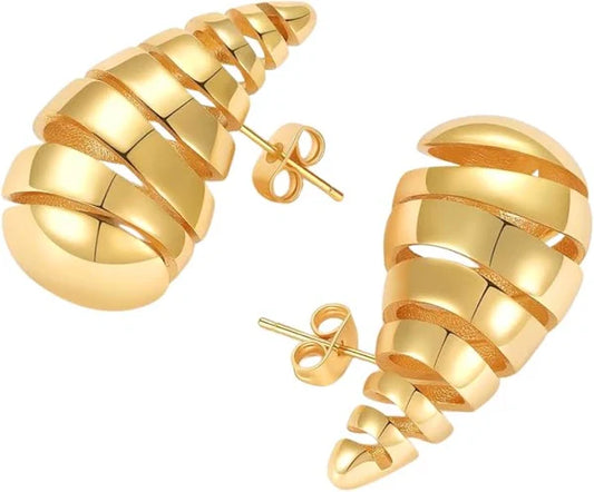 Botte Spiral Drop Earrings